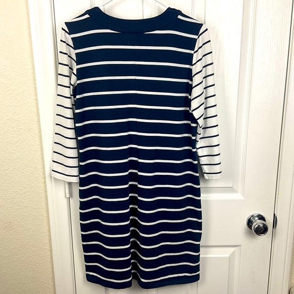 Pre-Owned Tommy Bahama Women’s Floricita Stripe Shift Dress, 100% Pima, Size S - Picture 4 of 10